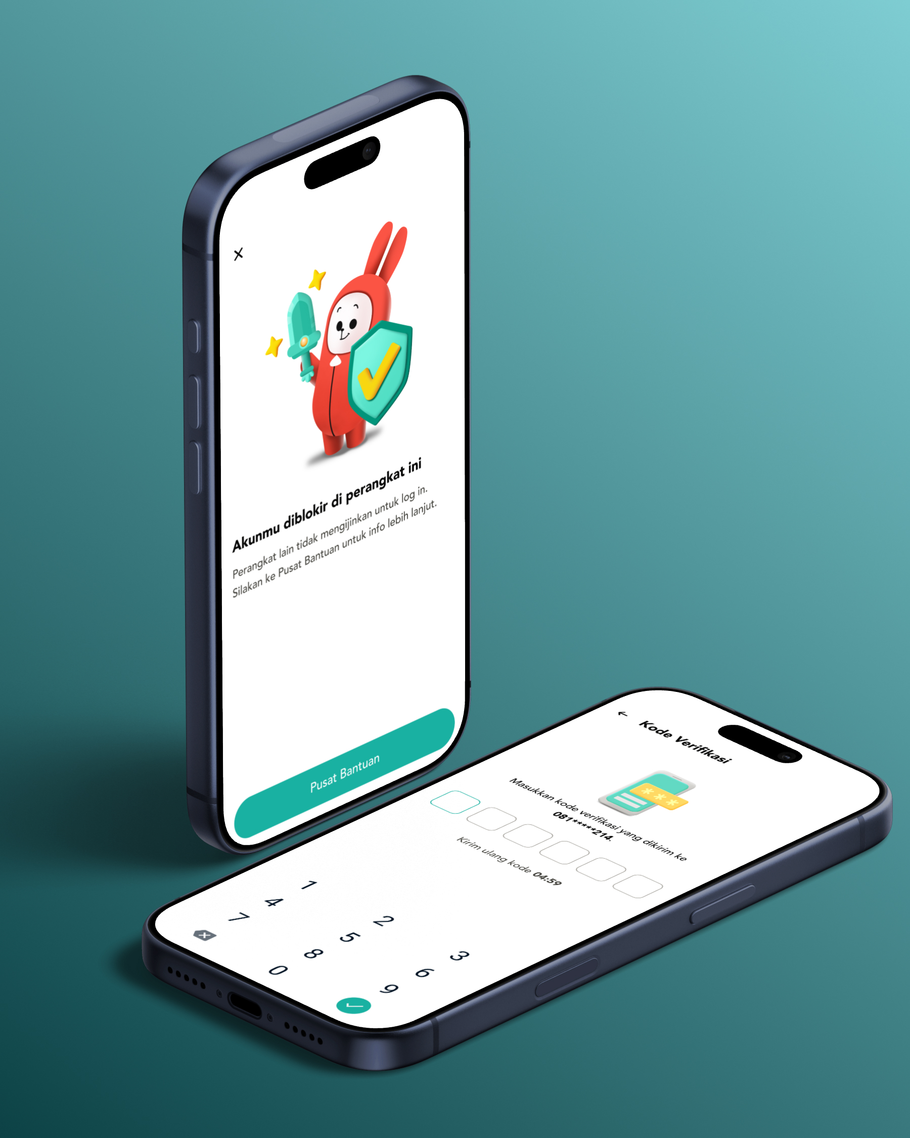 Virgo — New Device Login Security — design detail
