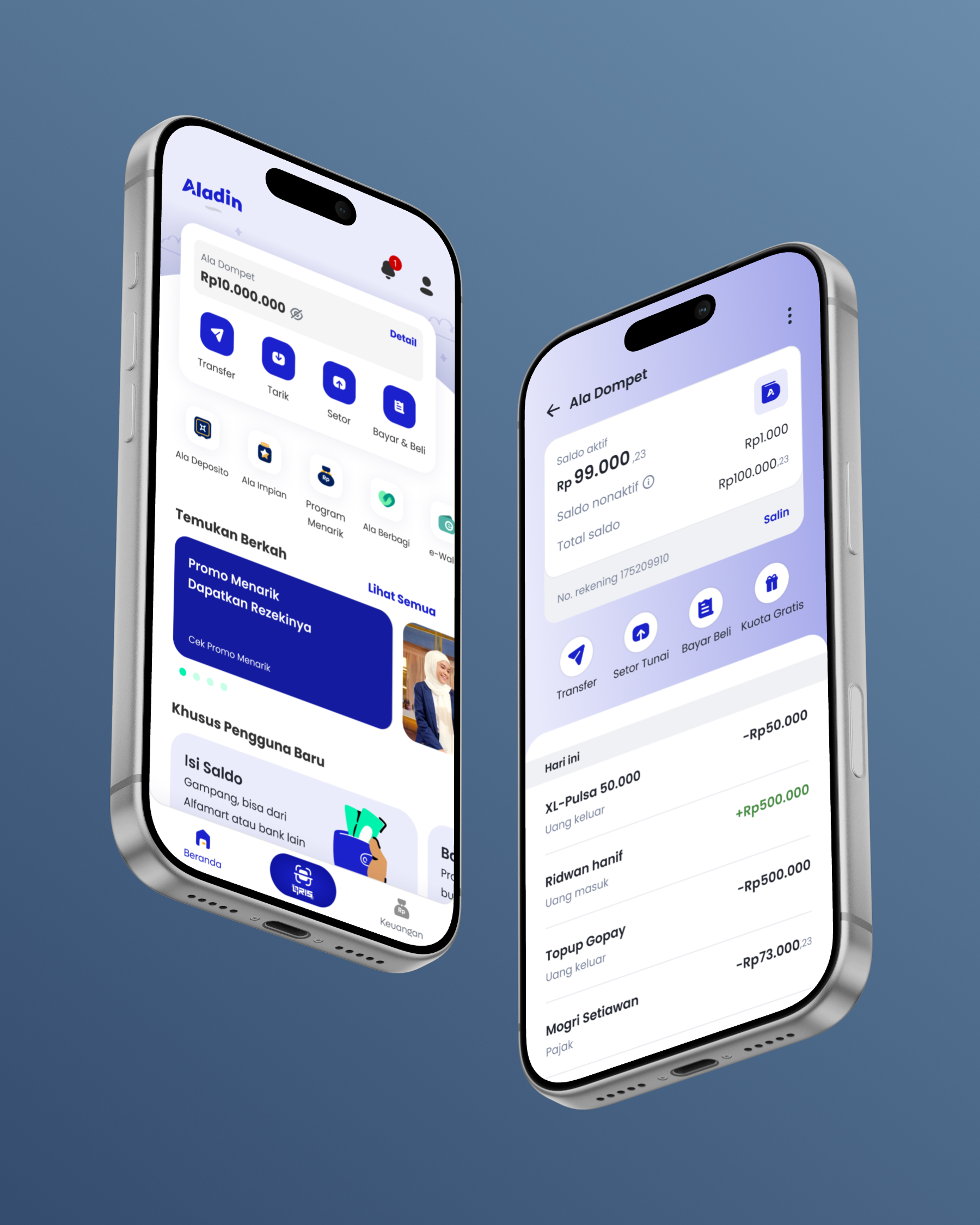Aladin — Modernizing Sharia Banking — design detail