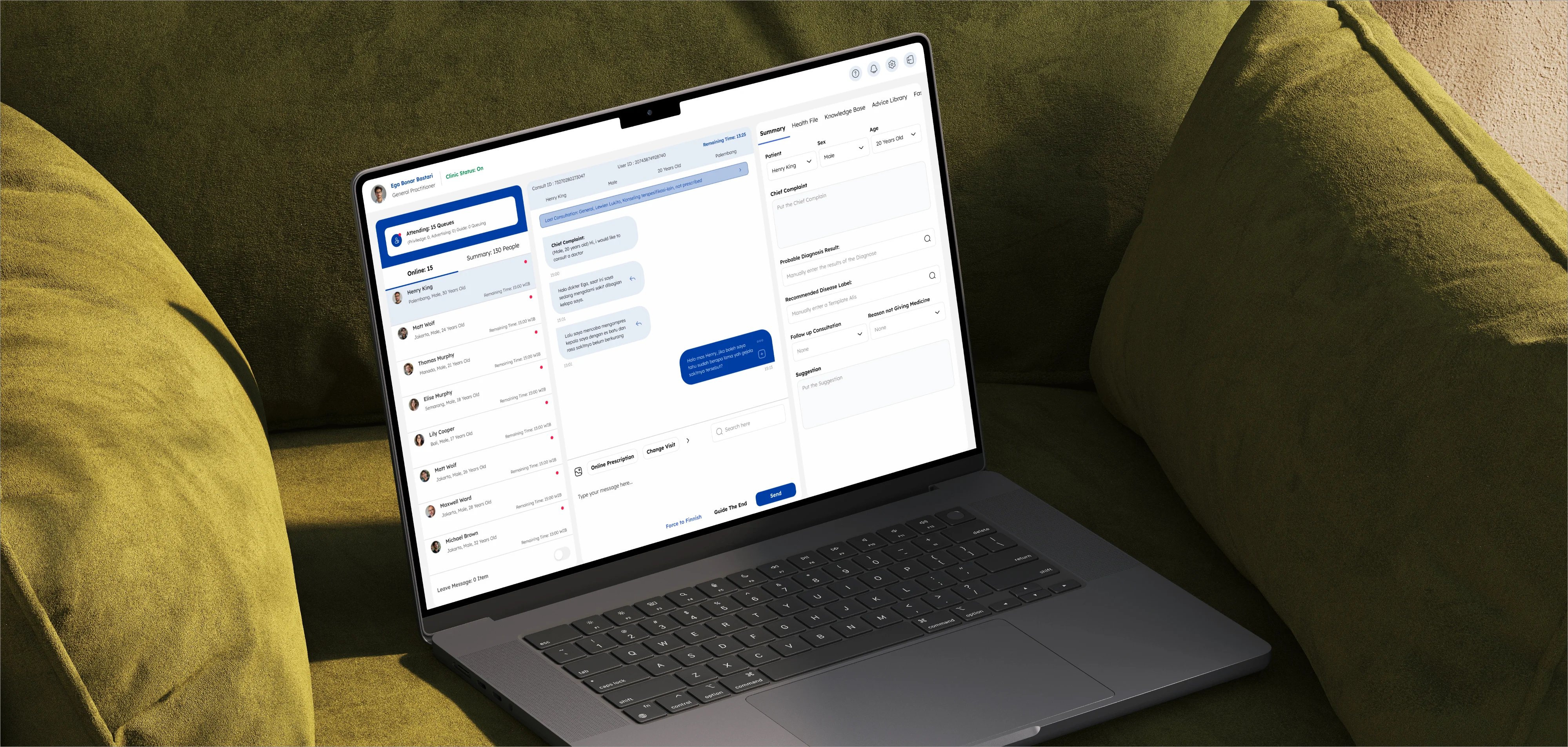 Good Doctor — Clinical Workbench Redesign — case study cover