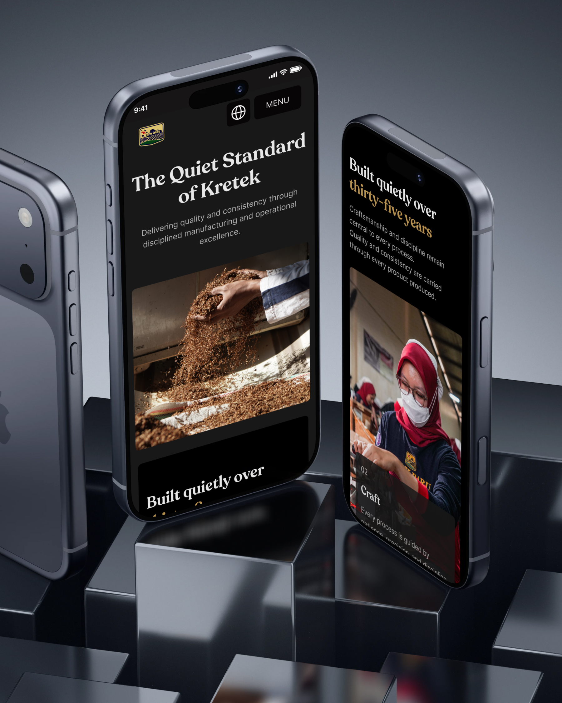 Gudang Baru Berkah — The Quiet Standard of Kretek — design detail